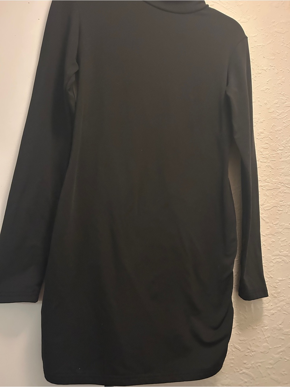 Amazon Black Long Sleeve Turtleneck Dress